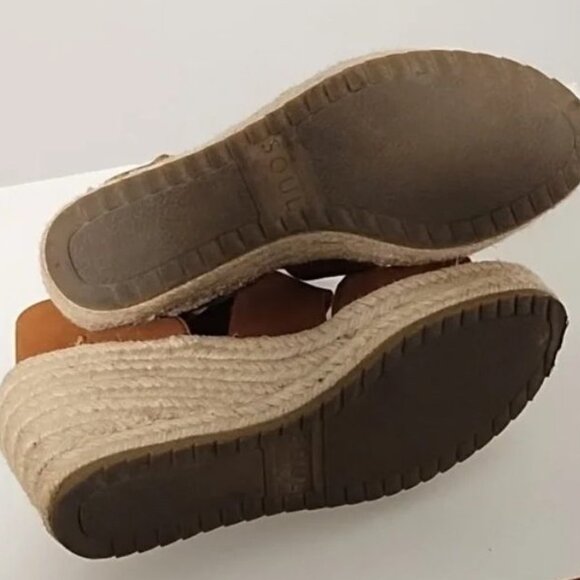 Soul Naturalizer Oshay Wedge Espadrille Sandals - Size 5.5 - Picture 4 of 4
